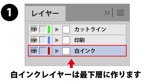 白インクの作り方1