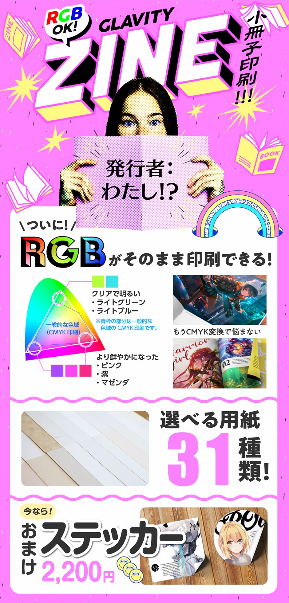 ZINE冊子印刷はじめます