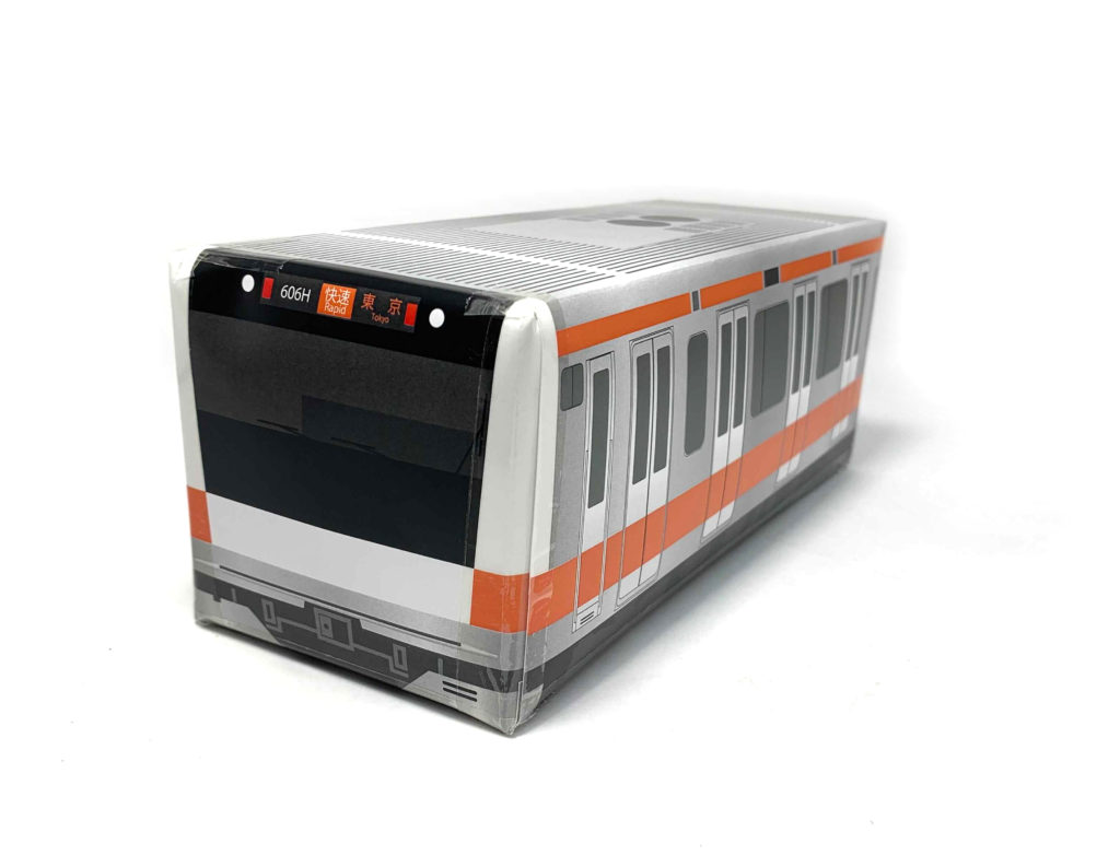 牛乳パックで電車のおもちゃを作ってみました グラビティならこんなことできるよlabo